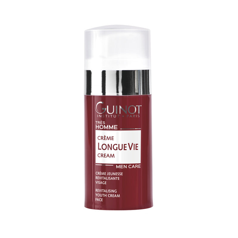 GUINOT Longue Vie senėjimą stabdantis kremas vyrams, 50 ml