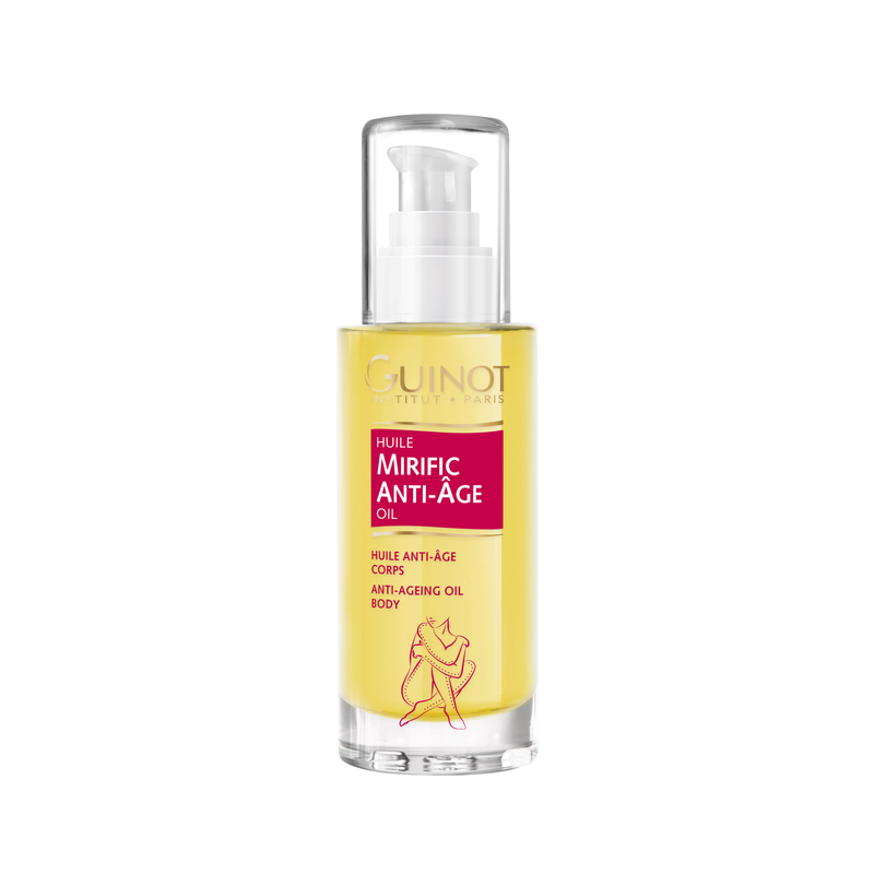 GUINOT Mirific prabangus priešraukšlinis kūno aliejus, 90 ml