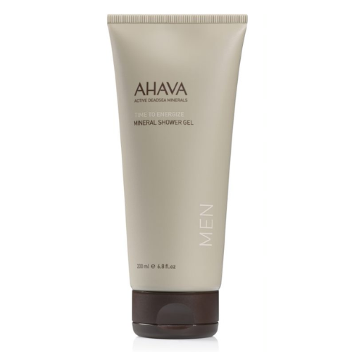 AHAVA TIME TO ENERGIZE MEN MINERAL DUŠO GELIS VYRAMS, 200 ML
