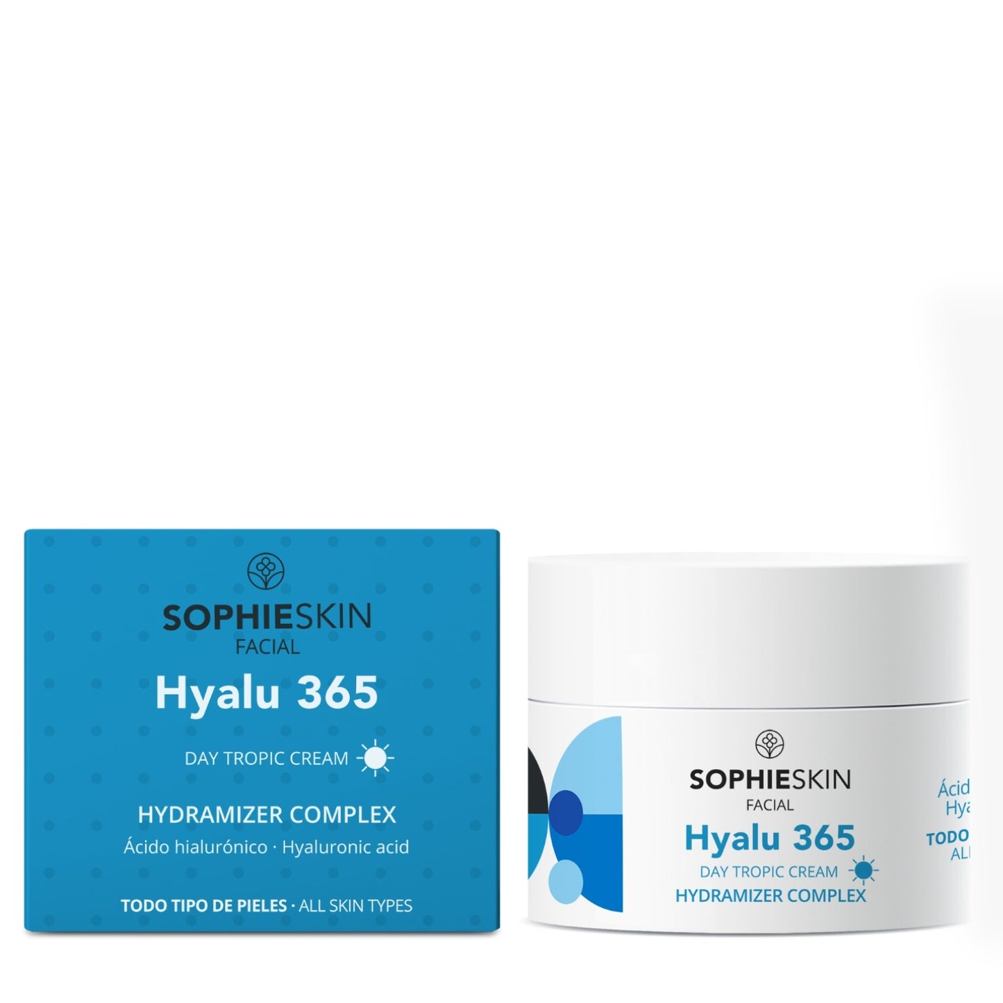SOPHIESKIN HYALU 365 DRĖKINAMASIS DIENINIS VEIDO KREMAS, 50 ML
