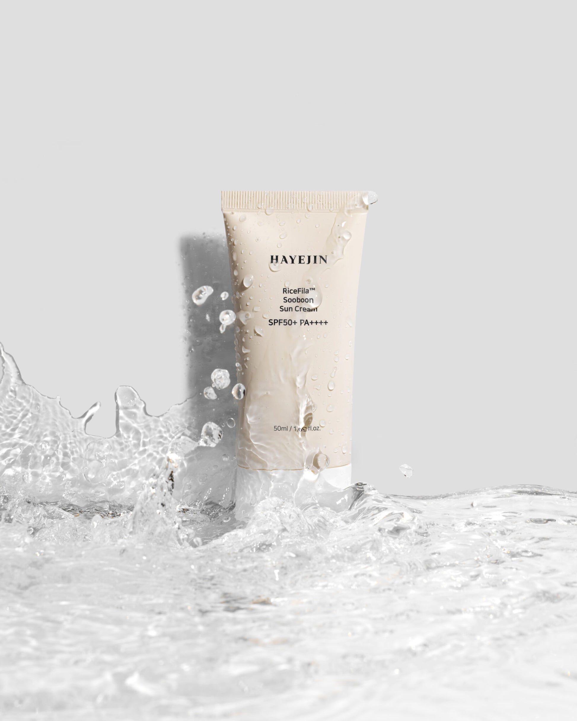 HAYEJIN RiceFila™ SOOBOON apsauginis kremas nuo saulės SPF 50+, 50 ml