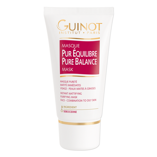 GUINOT Pure Balance valomoji kaukė riebiai odai, 50 ml
