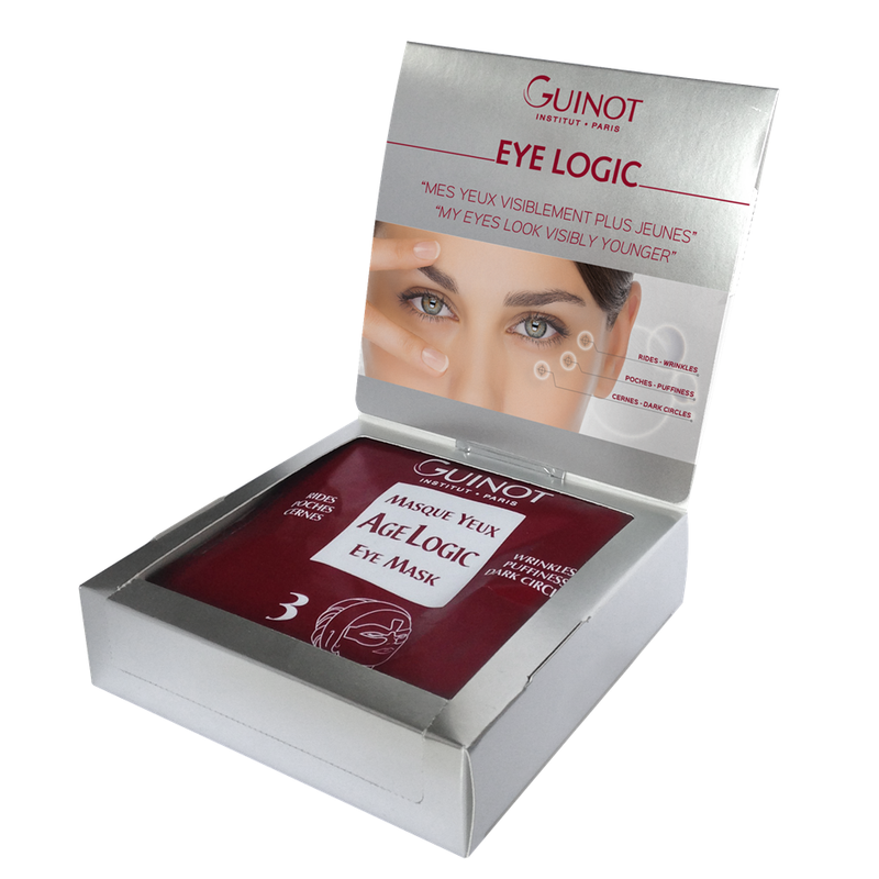 GUINOT Age Logic priešraukšlinė akių kaukė, 4*5,5 ml