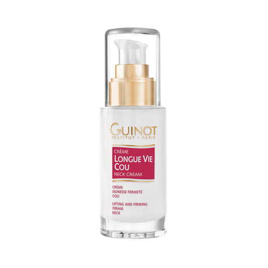 GUINOT Longue Vie stangrinamasis kaklo kremas, 30 ml