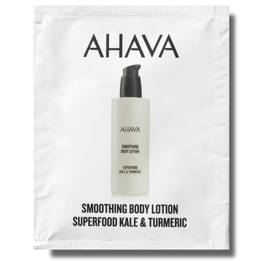 AHAVA KALE &amp;amp; TURMERIC KŪNO LOSJONAS, 6 ML