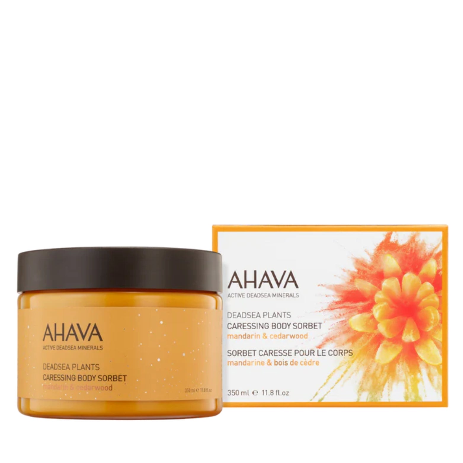 AHAVA MANDARINE &amp;amp; CEDARWOOD KŪNO ŠERBETAS, 350 ML
