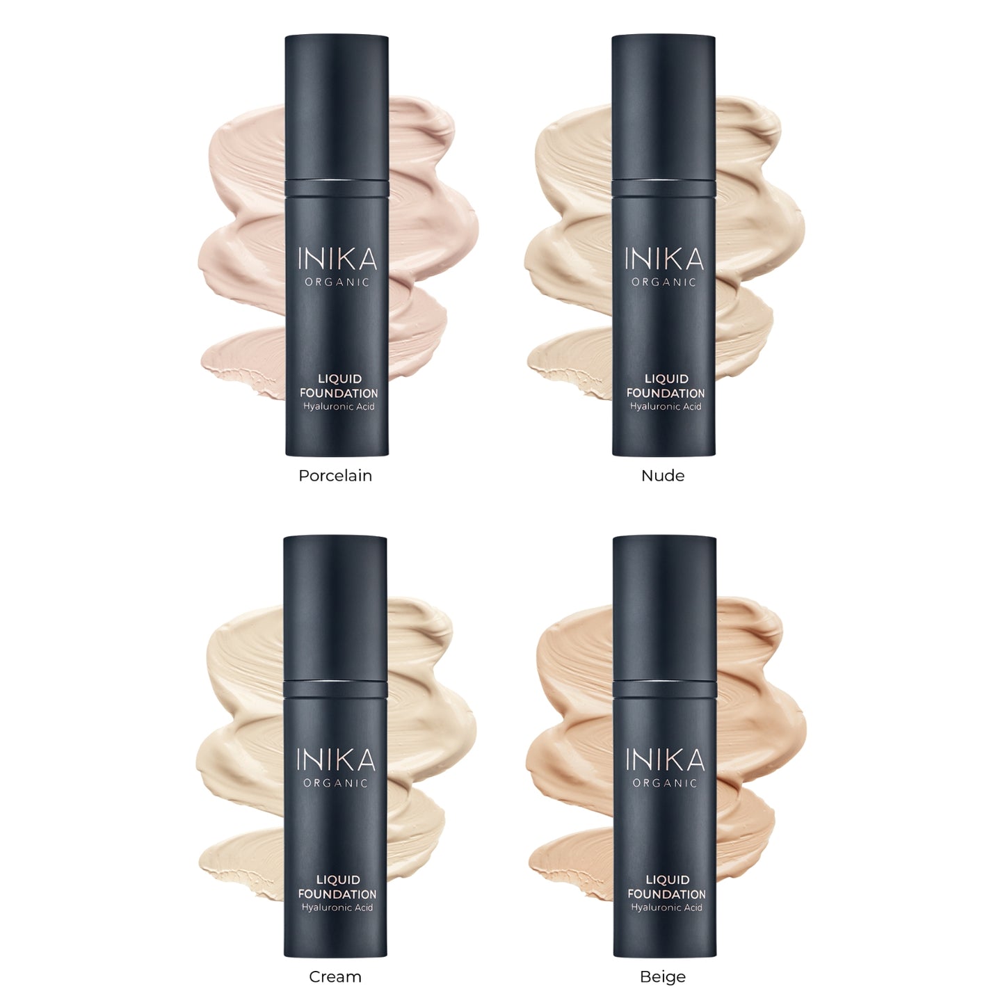 INIKA ORGANIC SKYSTAS MAKIAŽO PAGRINDAS NUDE, 30 ML