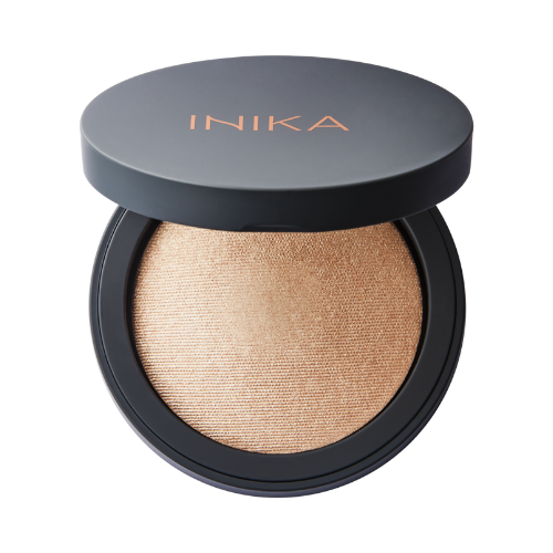 INIKA ORGANIC ŠVYTĖJIMO SUTEIKIANTI KOMPAKTINĖ PUDRA - Dewdrop, 8 G