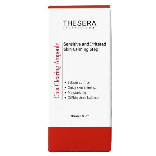 THESERA CICA RAMINAMOJI AMPULĖ PROBLEMINEI ODAI, 30 ML