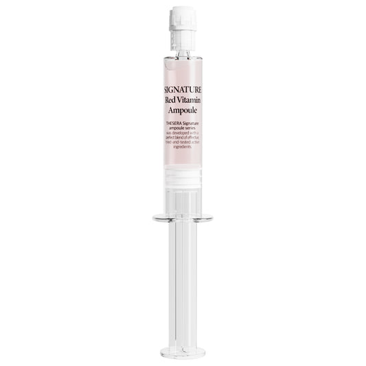 THESERA SIGNATURE RED VITAMIN ŠVIESINANČIOS IR SKAISTINANČIOS AMPULĖS, 20x4 ML